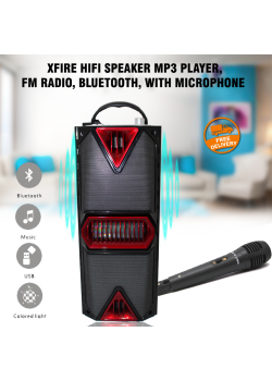 Xfire Hifi Speaker Mp3 Player, Fm Radio, Bluetooth, With Microphone, MK701